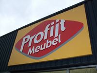 Gevelreclame Profijt meubel